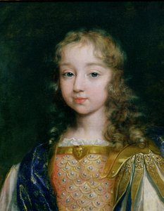 Ludvig XIV:n muotokuva lapsena
